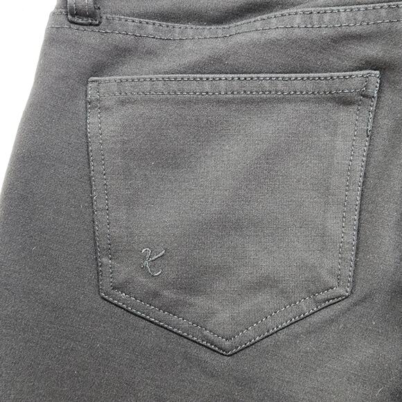 Kut from the Kloth Jeans Womens 2 Black Jennifer Ultra Skinny Low Rise Stretch - Picture 4 of 16
